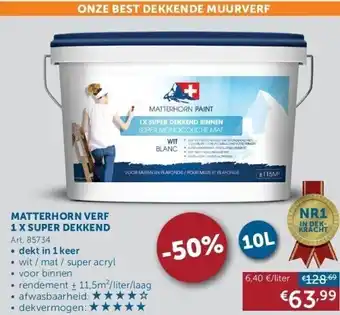 Onze best dekkende muurverf