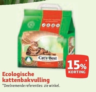 Ecologische kattenbakvulling