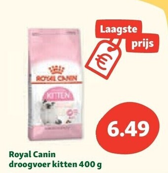 Maxi Zoo Royal canin droogvoer kitten 400 g aanbieding