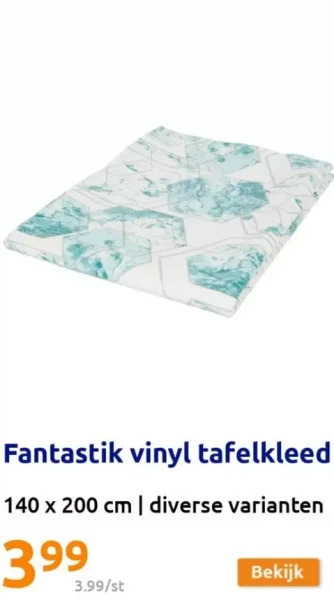 Action Fantastik vinyl tafelkleed aanbieding