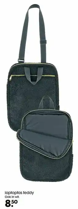 HEMA Laptoptas teddy aanbieding