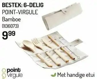 Bestek: 6-delig point-virgule