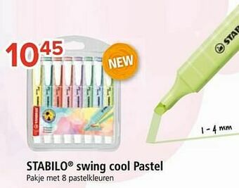 Stabilo swing cool pastel