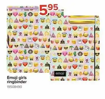 Euroshop Emoji girls ringbinder aanbieding