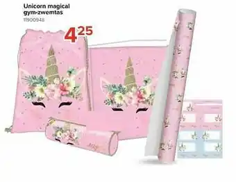 Unicorn magical gym-zwemtas