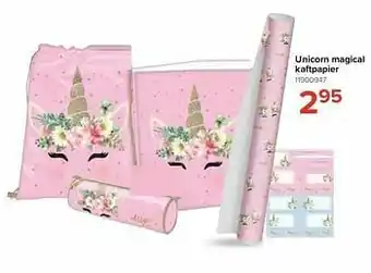 Euroshop Unicorn magical kaftpapier aanbieding