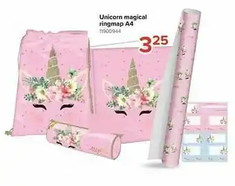 Euroshop Unicorn magical ringmap a4 aanbieding