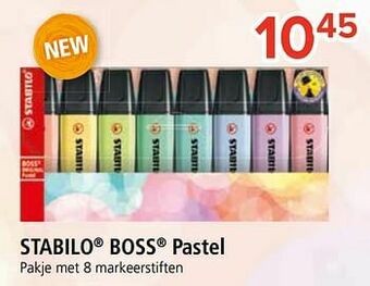 Euroshop Stabilo boss pastel aanbieding