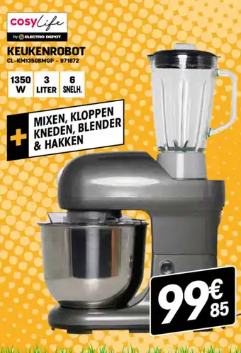 Electro Depot CosyLife keukenrobot CL-KM1350BMGP-971672 aanbieding