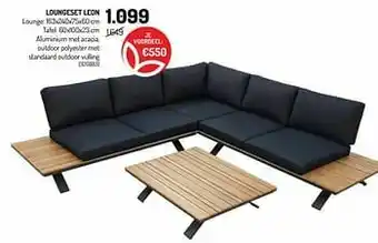 Oh Green Loungeset leon aanbieding