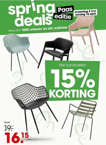 Kwantum Alle tuinstolen aanbieding