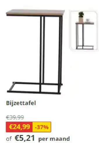 Bijzettafel