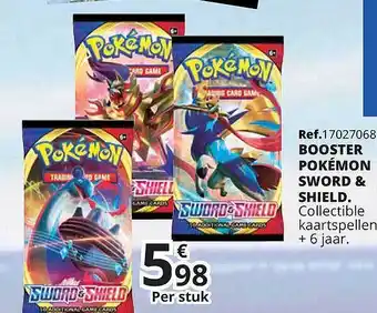 Booster Pokemon Sword & Shield