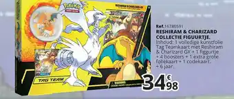 Pokemon Reshiram & Charizard Collectie Figuurtje