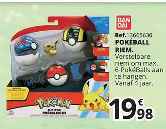 Bandai Pokeball Riem