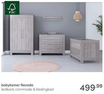 Baby & Tiener Babykamer nevada aanbieding