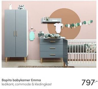 Baby & Tiener Bopita babykamer emma aanbieding