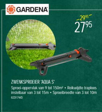 HandyHome Zwenksproeier 'Aqua S' aanbieding