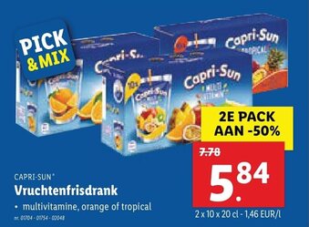 Capri-sun Vruchtenfrisdrank