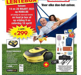 Hubo Robotmaaier aanbieding