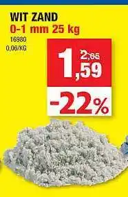 Wit Zand 25kg
