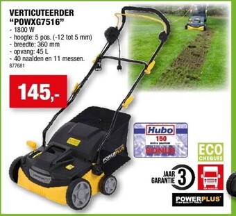 Verticuteerder “powxg7516”