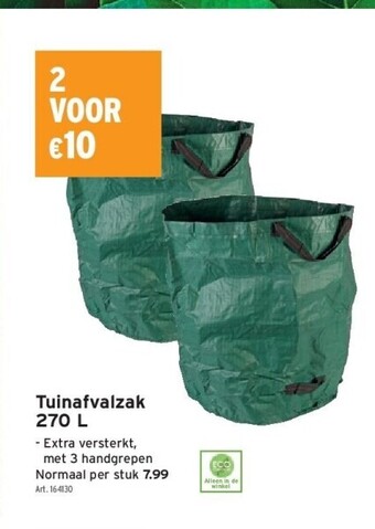 GAMMA Tuinafvalzak 270 l aanbieding