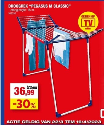 Hubo Droogrek “pegasus m classic” aanbieding