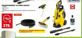 Hubo Hogedrukreiniger “k4 power control” aanbieding