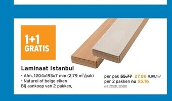 GAMMA Laminaat istanbul aanbieding