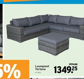 GAMMA Loungeset tortona aanbieding