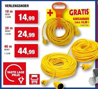 Hubo Verlengsnoer 10 m aanbieding