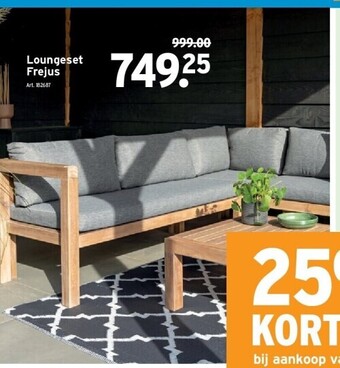 GAMMA Loungeset frejus aanbieding