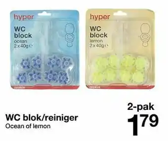 Wc blok-reiniger