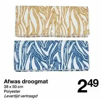 Afwas droogmat