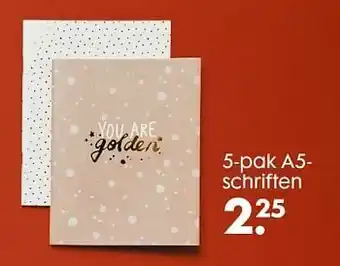 5-pak a5- schriften