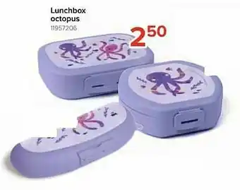 Lunchbox octopus