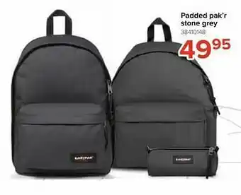 Euroshop Padded pak’r stone grey aanbieding