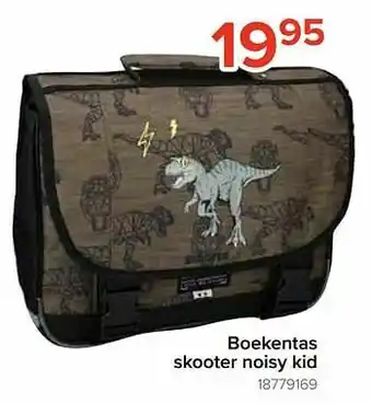 Boekentas skooter noisy kid