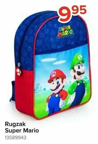 Euroshop Rugzak super mario aanbieding