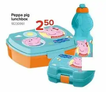 Peppa pig lunchbox