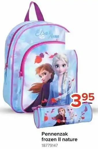 Euroshop Pennenzak frozen ii nature aanbieding