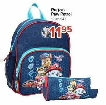 Euroshop Rugzak paw patrol aanbieding