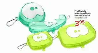 Euroshop Fruitfriends neon brooddoos aanbieding