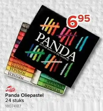 Euroshop Panda oliepastel aanbieding