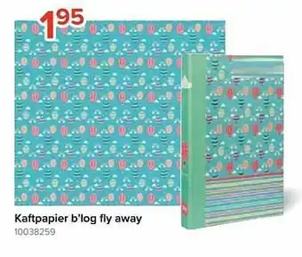 Kaftpapier b’log fly away