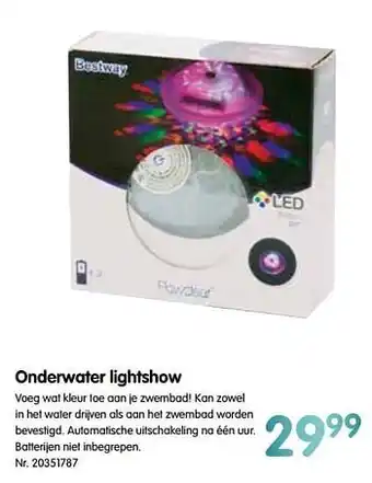 Onderwater lightshow