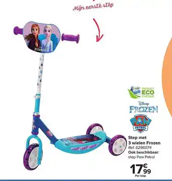 Step Met 3 Wielen Frozen