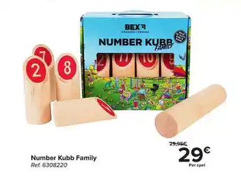 Number Kubb Family