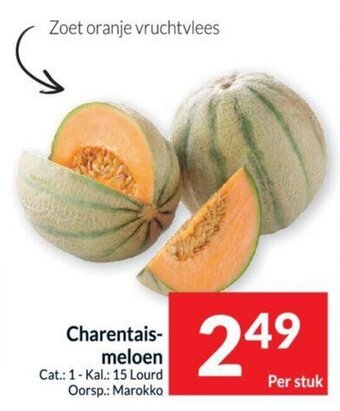 Intermarché Charentaismeloen per stuk aanbieding